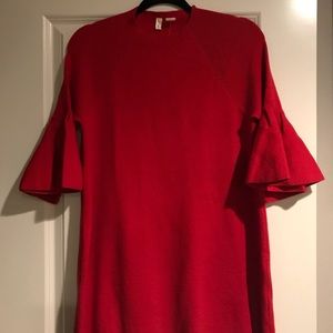 Moth red tunic NWT